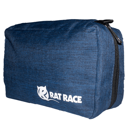 Rat Race Travel Toiletry Bag - Navy Marl