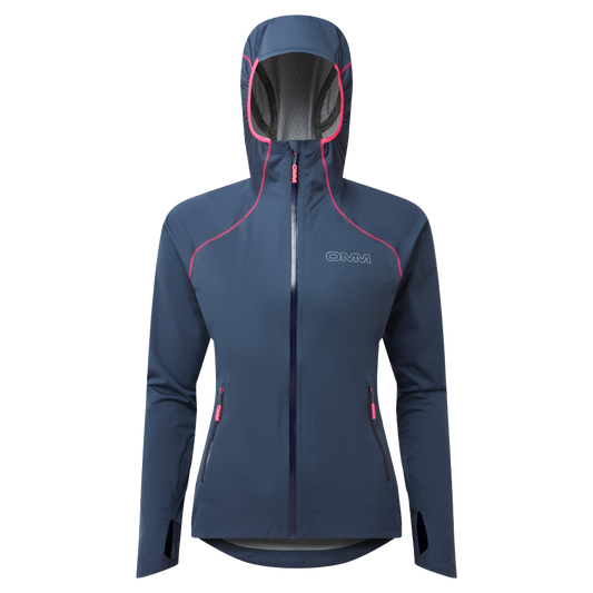 Women's Kamleika Jacket - Navy & Pink - Rat Race Store