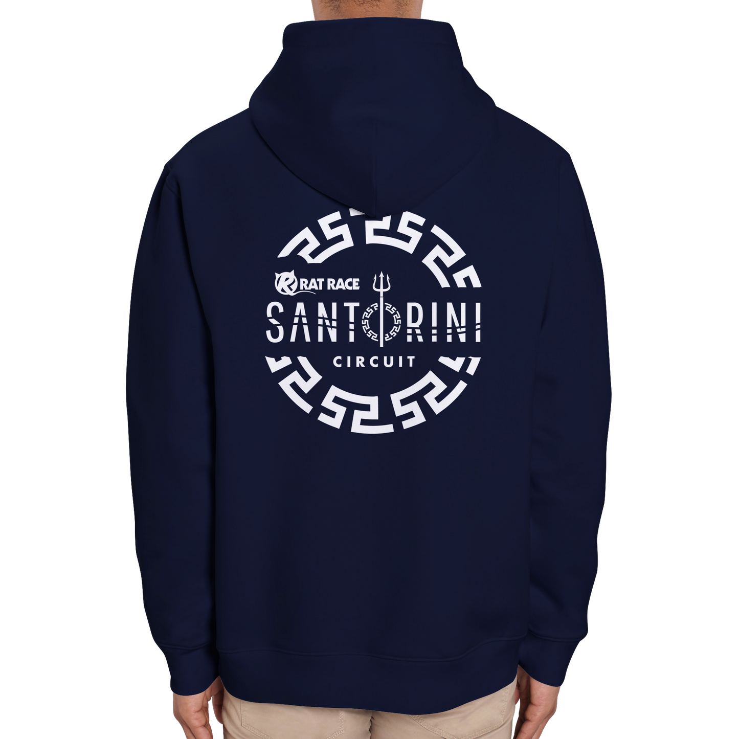 Rat Race Santorini Circuit Organic Unisex Hoodie