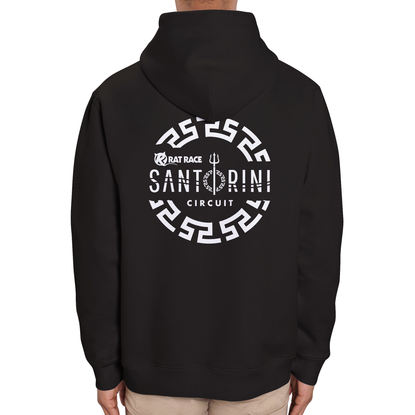 Rat Race Santorini Circuit Organic Unisex Hoodie