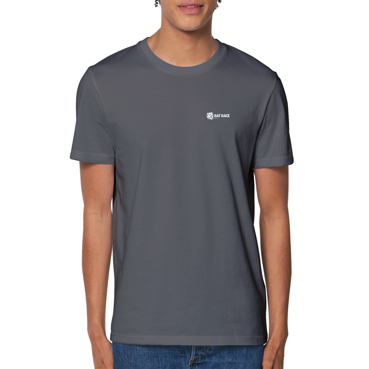Rat Race Croatia Multisport Organic Unisex Crewneck T-shirt - Grey