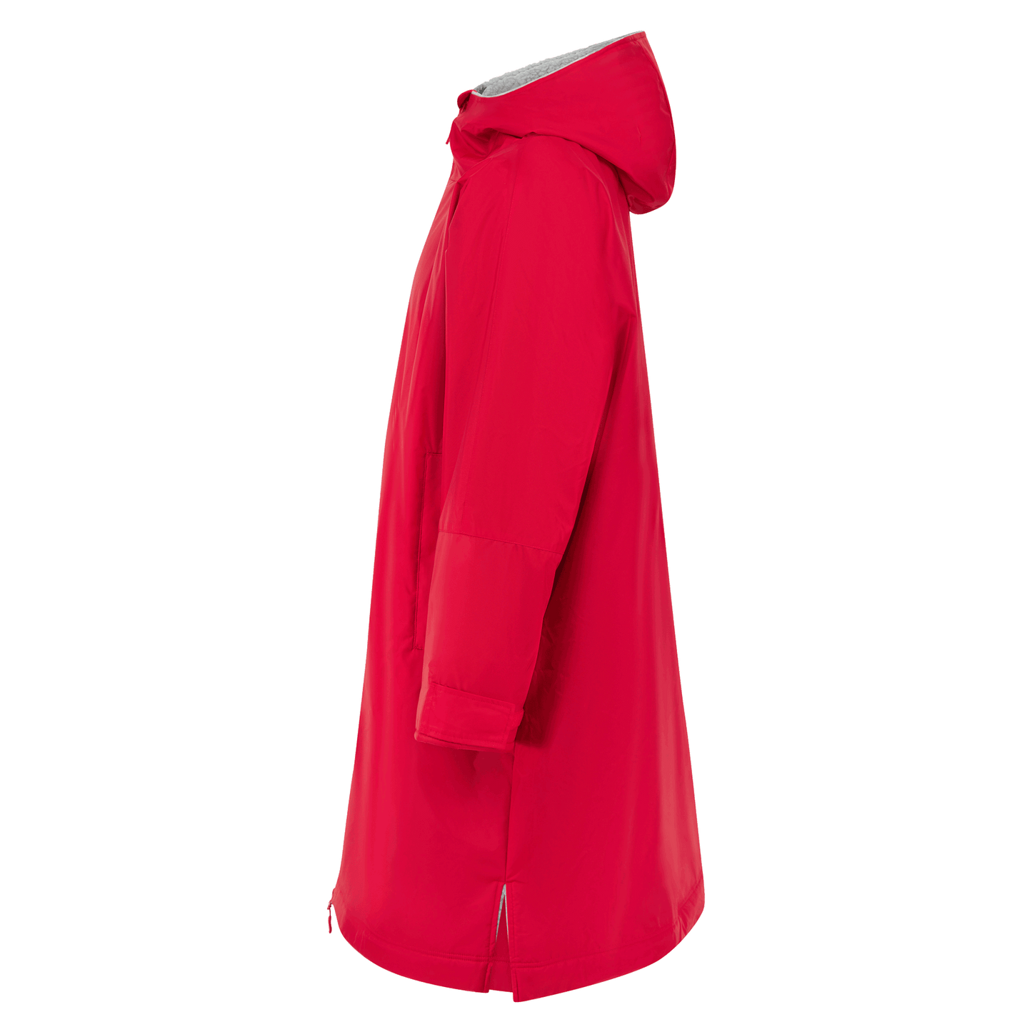 Rat Robe - Sherpa Fleece Lined Changing Robe - Red