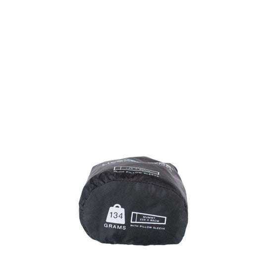 Lifeventure - Silk Ultimate Sleeping Bag Liner, Mummy - Black - Rat Race Store