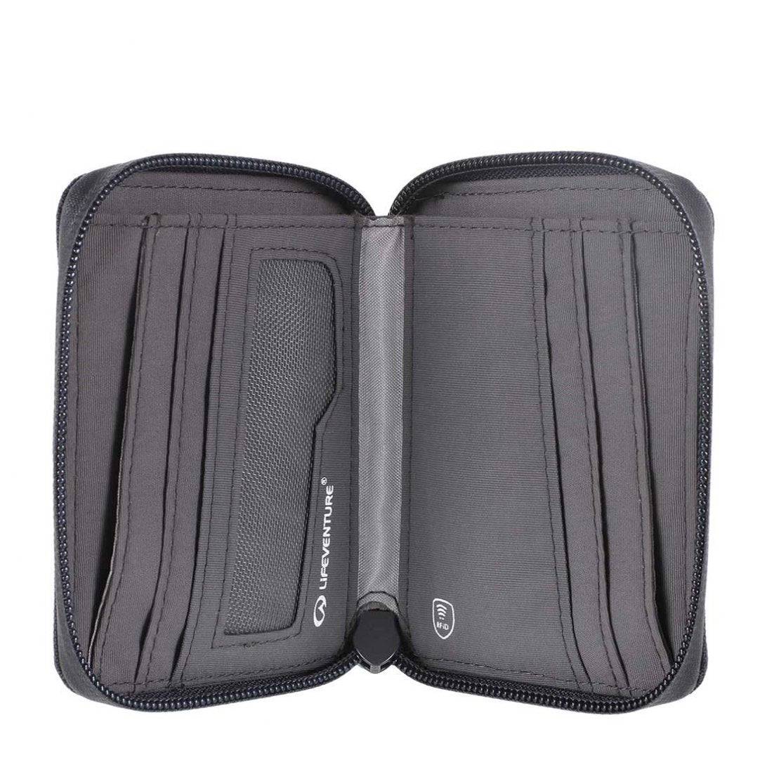 Lifeventure - RFiD Bi-Fold Wallet - Recycled - Grey - Rat Race Store