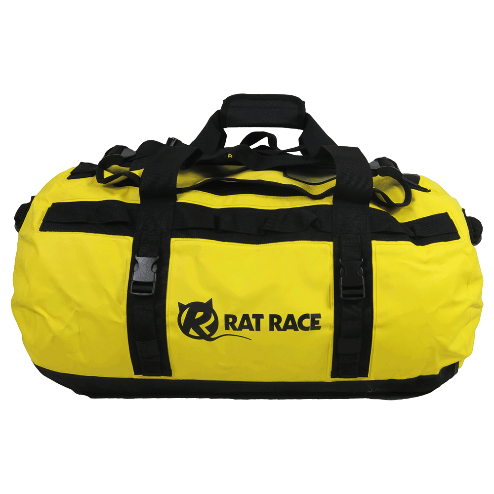 Bucket List Adventure Bag - 70L Duffel - Yellow