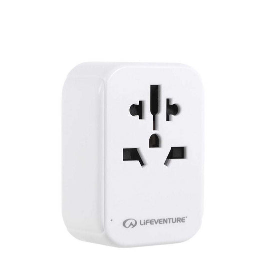 Lifeventure - World to US Travel Adaptor with USB (& USB C) - Rat Race Store