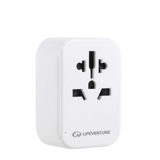 Lifeventure - World to AUS/China Travel Adaptor with USB (& USB C) - Rat Race Store