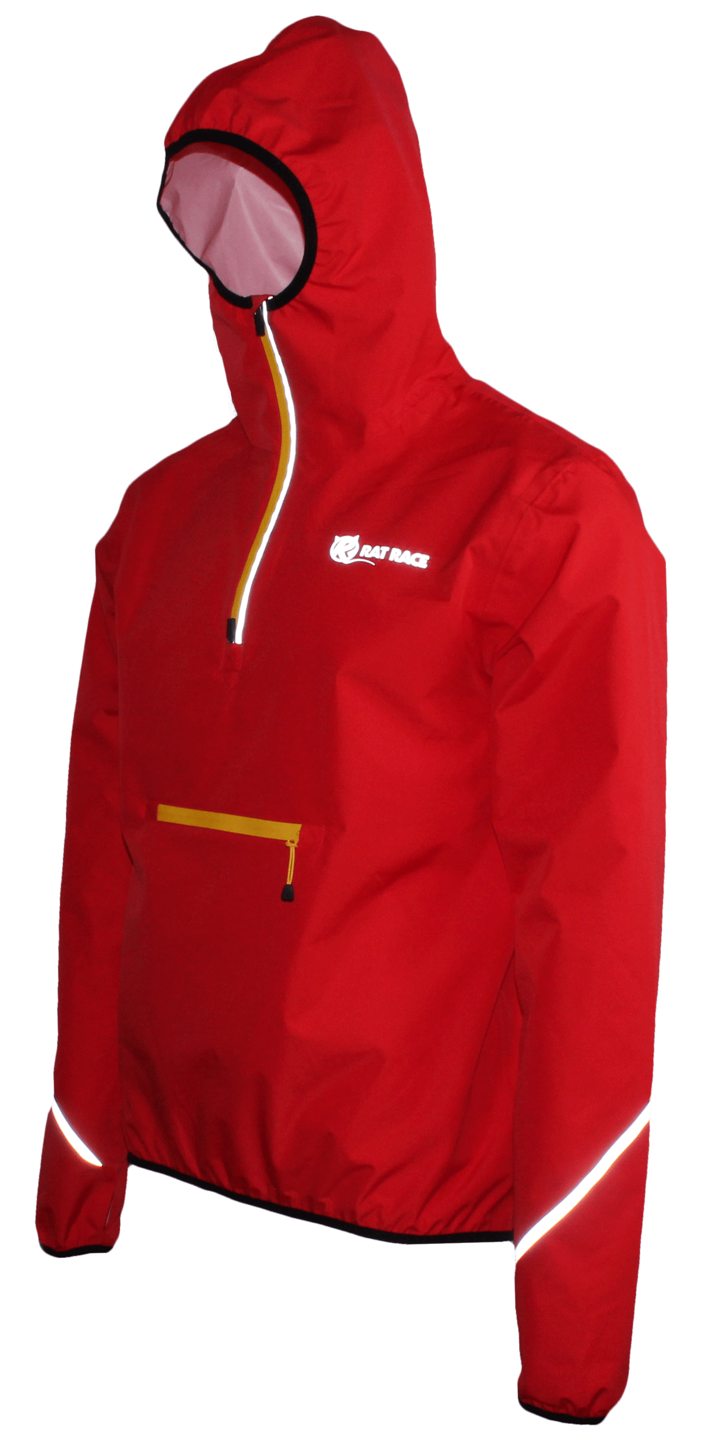 Kit List Waterproof Smock - Red/Reflect