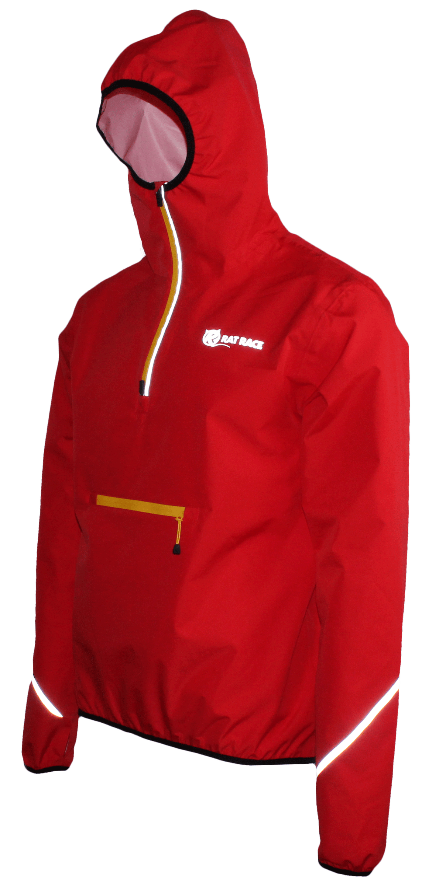 Kit List Waterproof Smock - Red/Reflect - XS