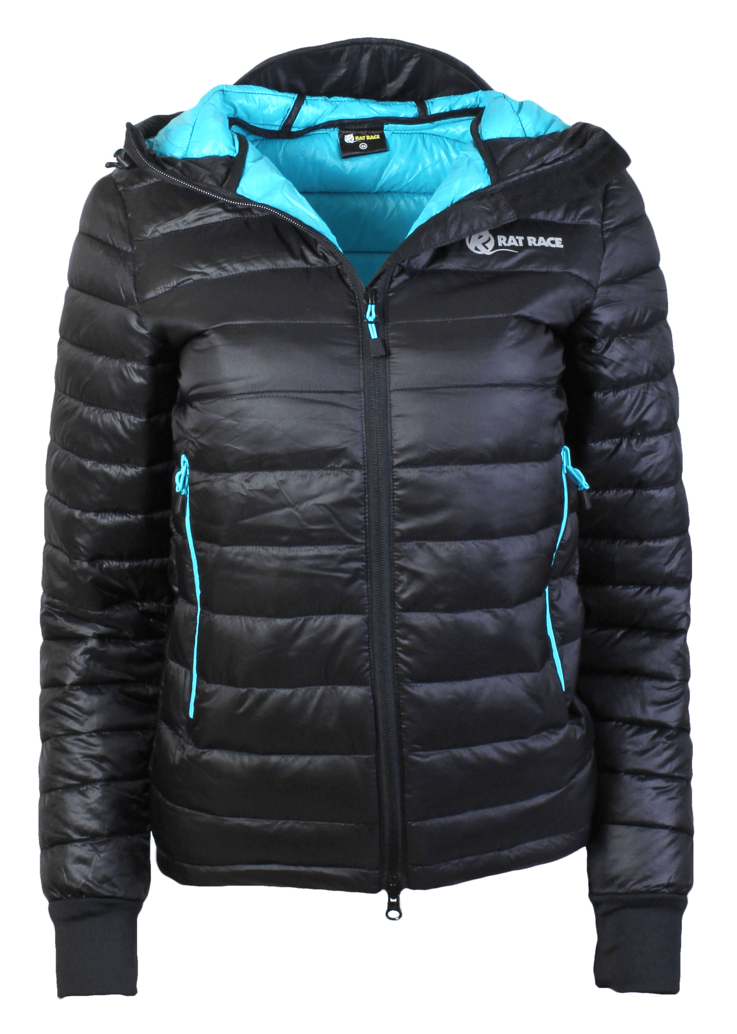 Women's Challenger Thermal Jacket - Black/Aqua