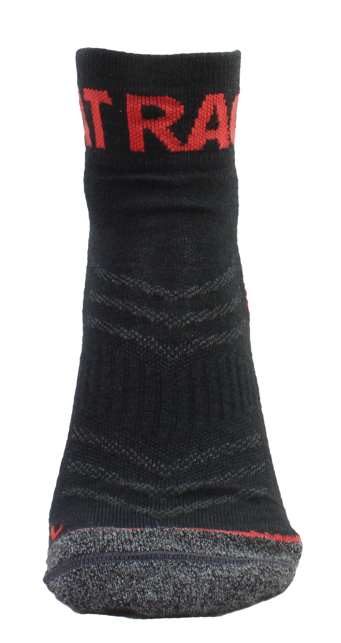 Endurance Merino Sock - Red/Black