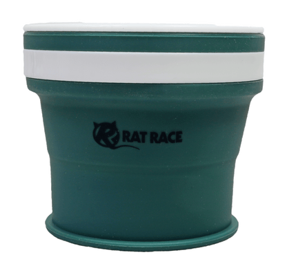 Rat Race Collapsible Travel Mug - Jasper Green