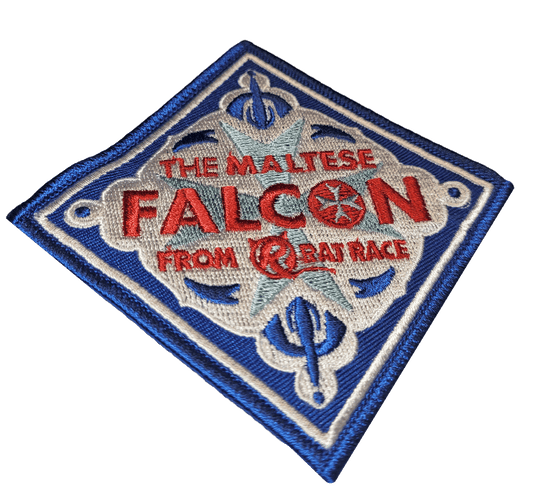 Maltese Falcon Sew On Patch - Rat Race Store