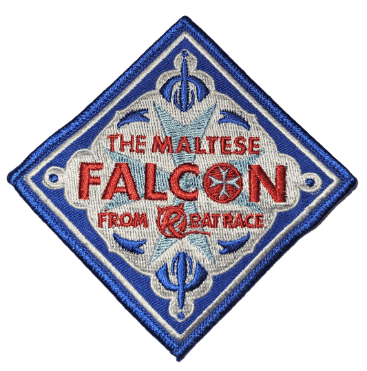 Maltese Falcon Sew On Patch - Rat Race Store