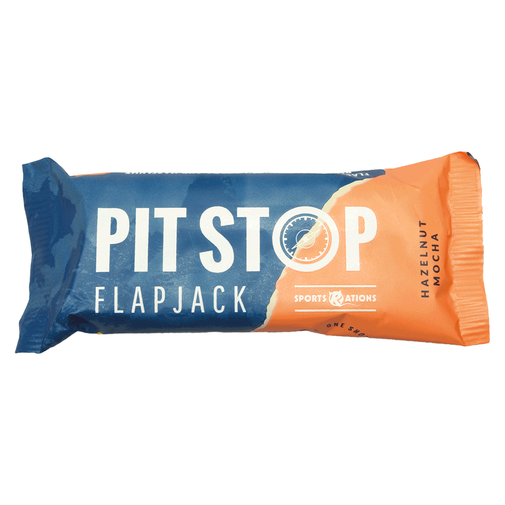 Pit Stop Flapjack - Hazelnut Mocha - with Caffeine