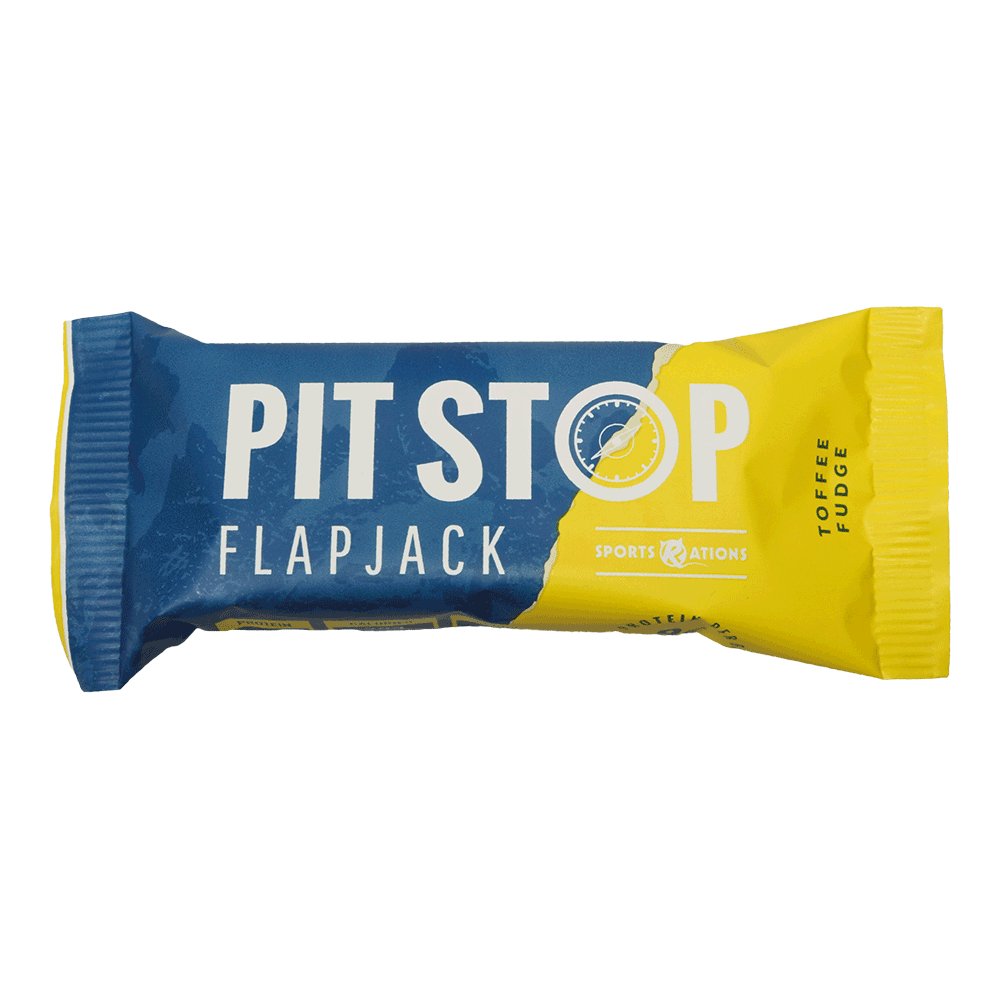 Pit Stop Flapjack - Toffee Fudge