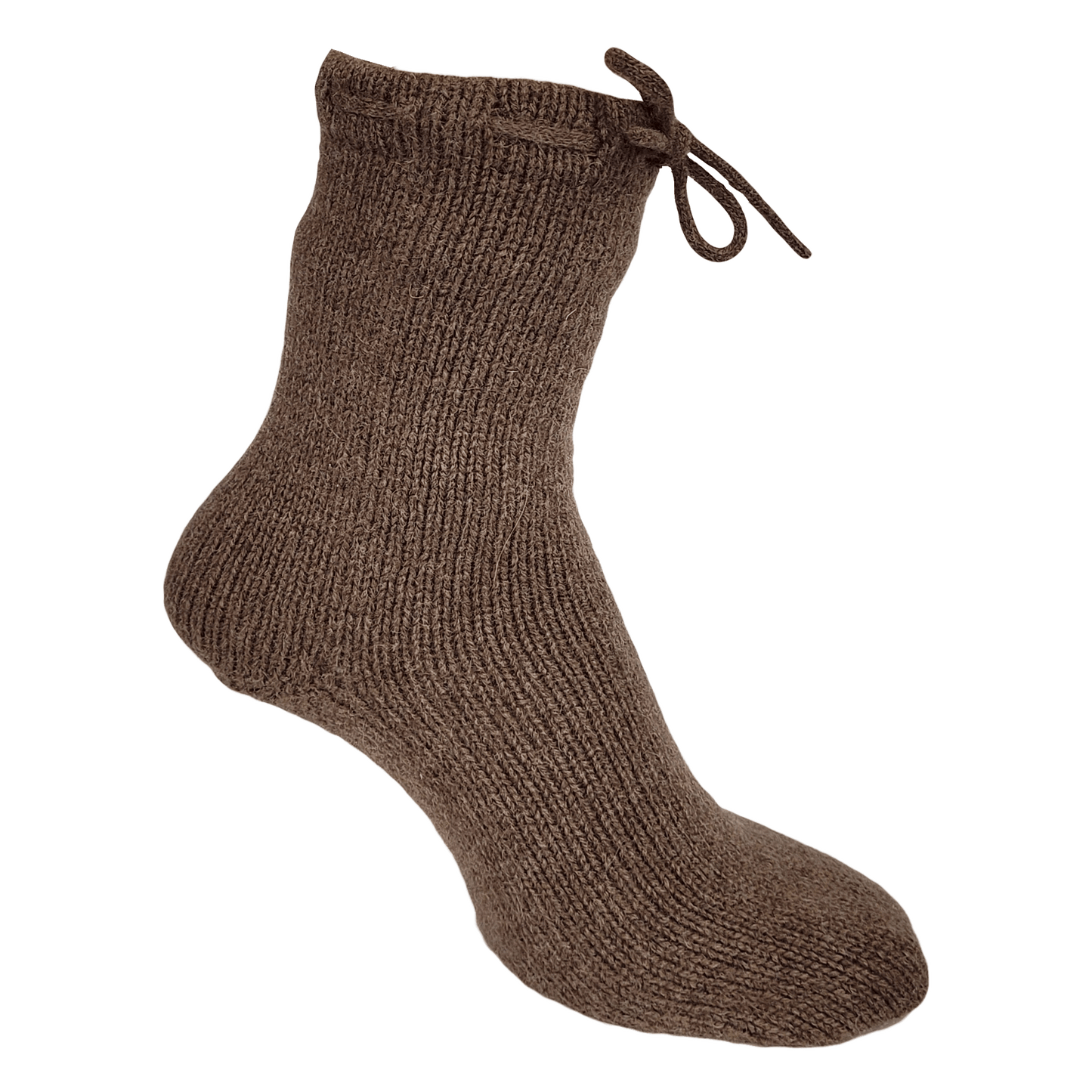 Khatgal Mongolian Yak Wool Socks - Brown