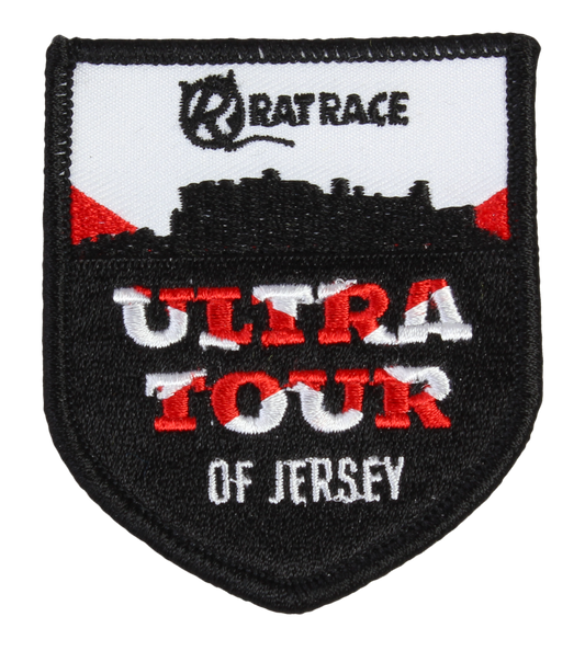 Ultra Tour Of Jersey Sew On Patch - Rat Race Store