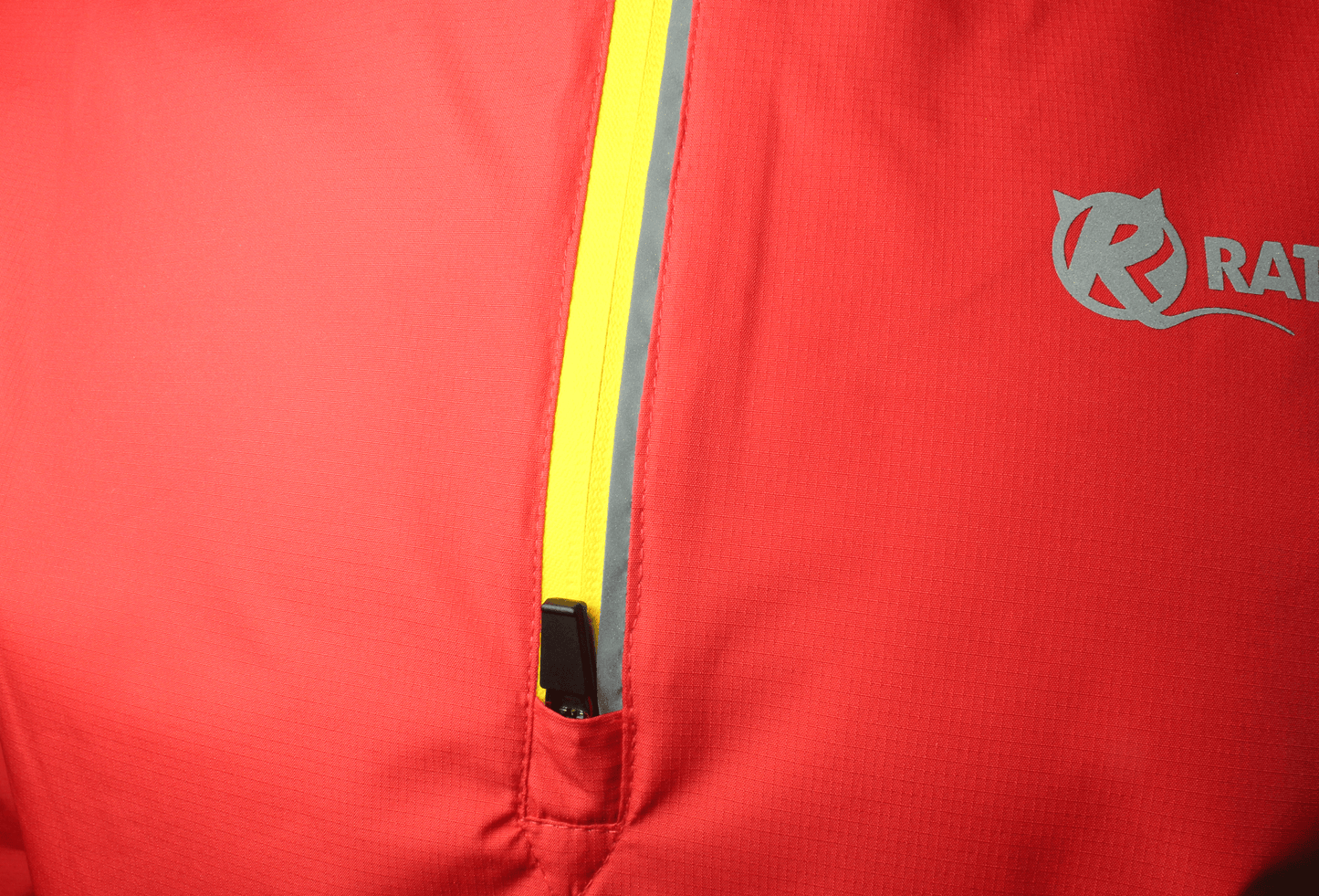 Kit List Waterproof Smock - Red/Reflect