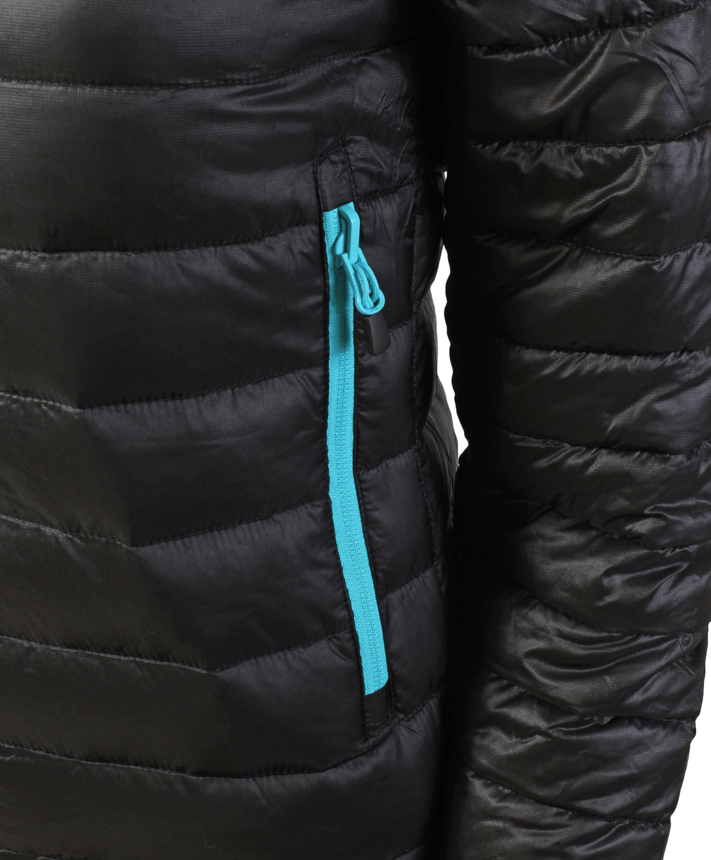 Women's Challenger Thermal Jacket - Black/Aqua