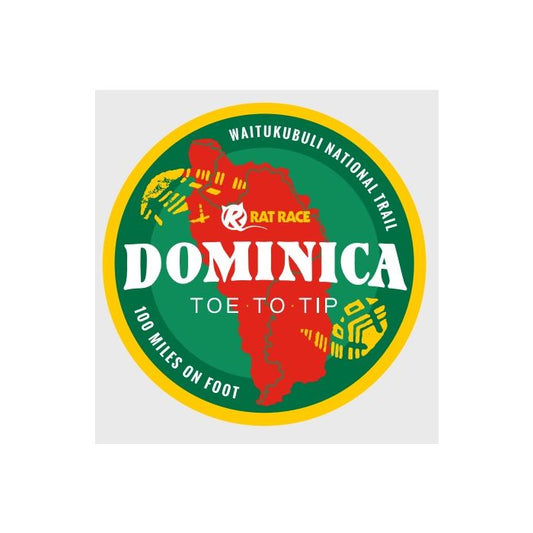 Dominica Tip to Toe Sew On Patch- Pre-order - Rat Race Store