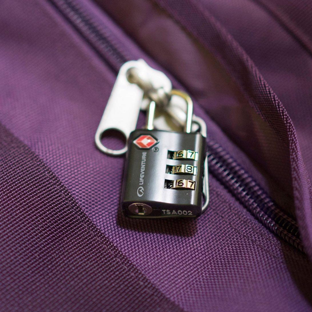 Lifeventure - TSA Combination Lock - Black - Rat Race Store