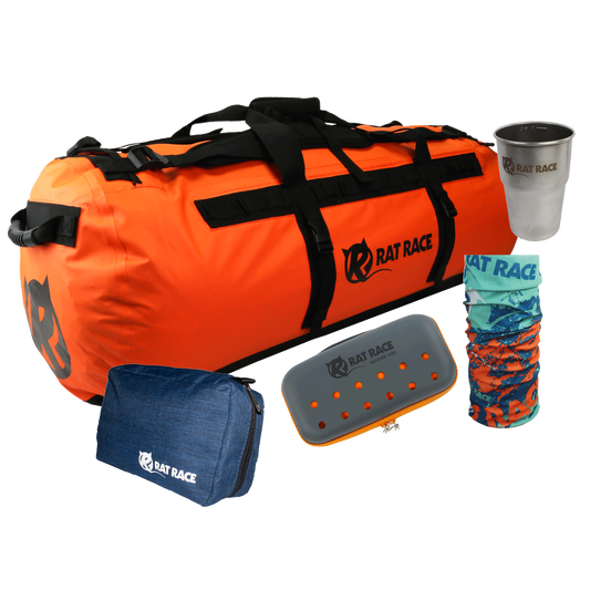 120L Bucket List Expedition Duffel Bag Bundle - Rat Race Store