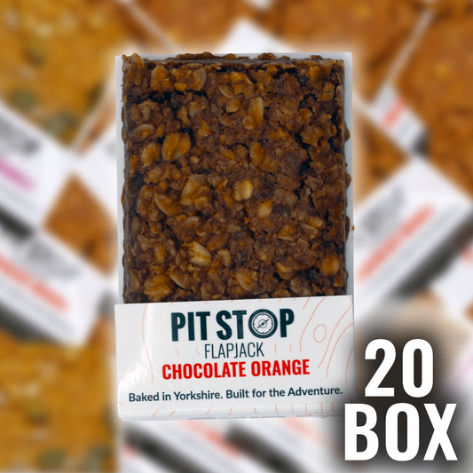 Pit Stop Flapjack - Chocolate Orange - 20 Box