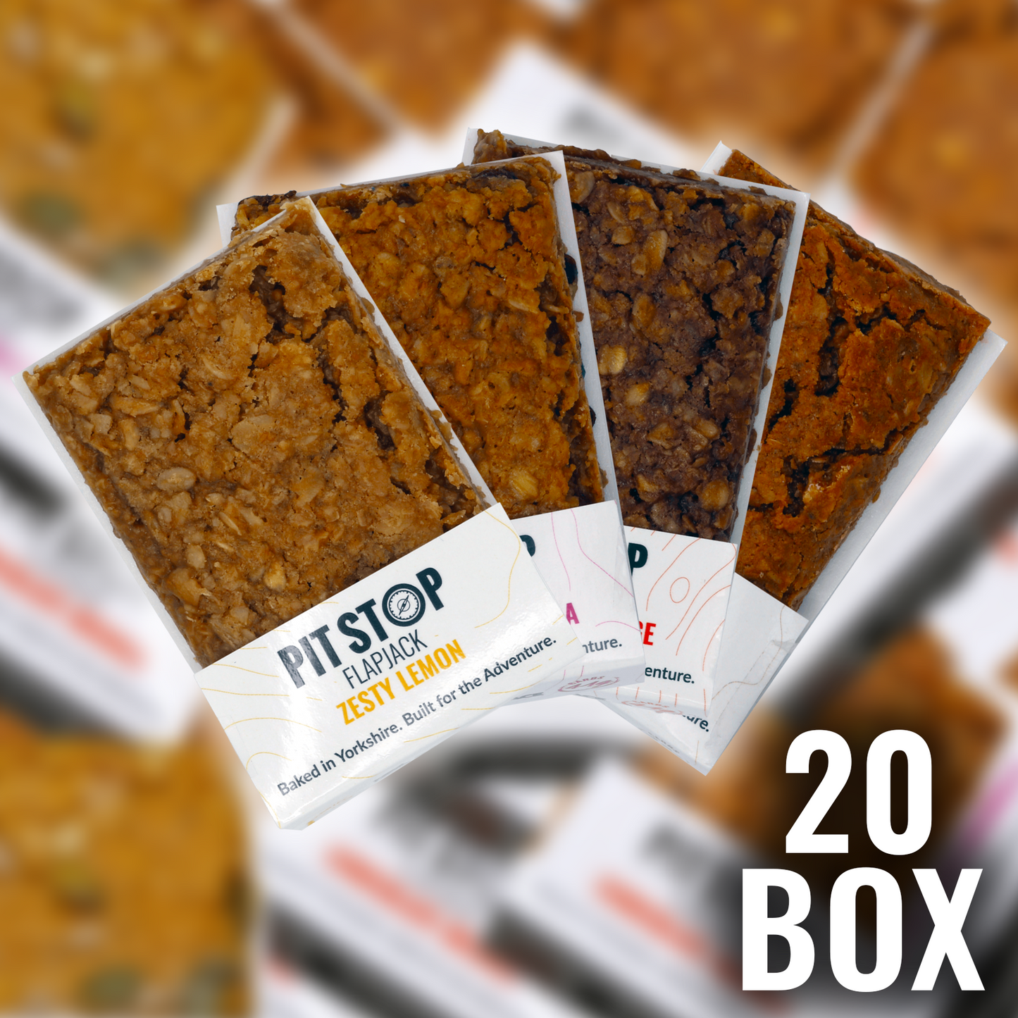Pit Stop Flapjack - Mixed 20 Box