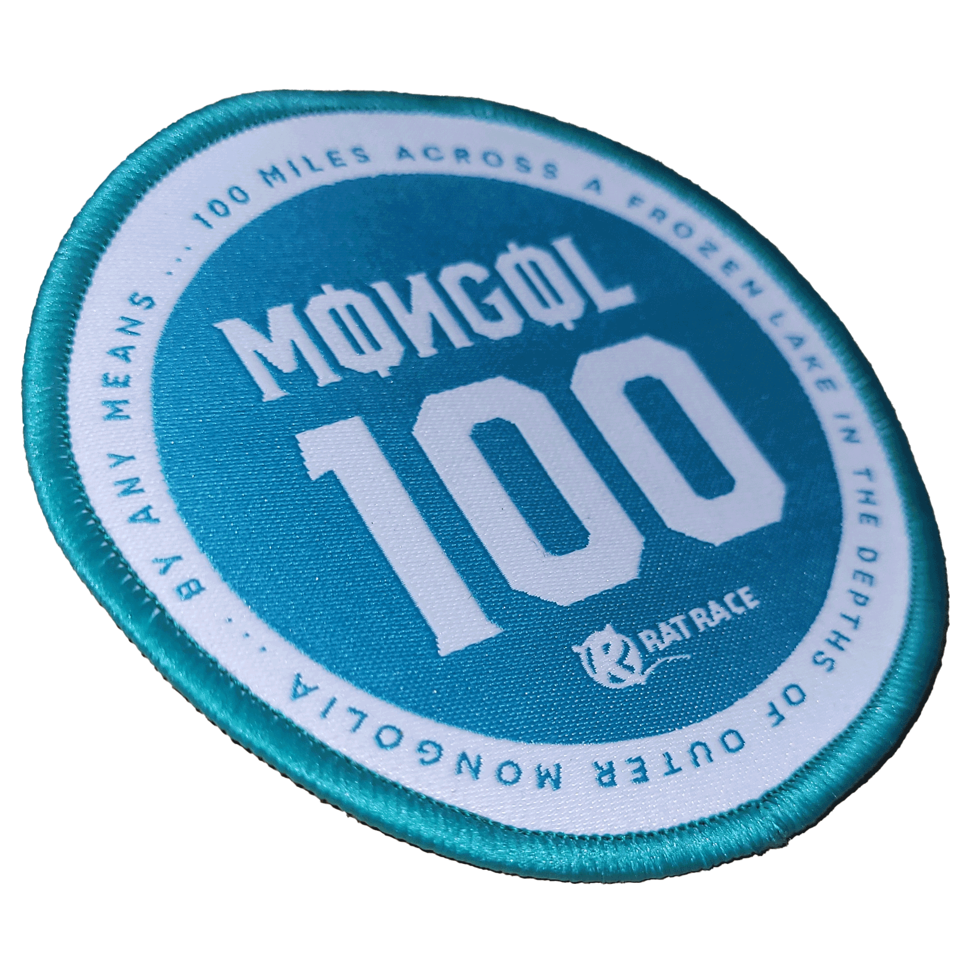 Mongol 100 Iron On Patch - Rat Race Store