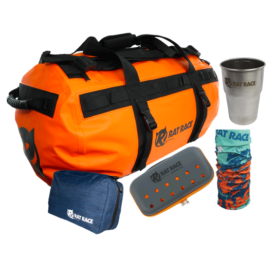 70L Bucket List Adventure Duffel Bag Bundle - Rat Race Store