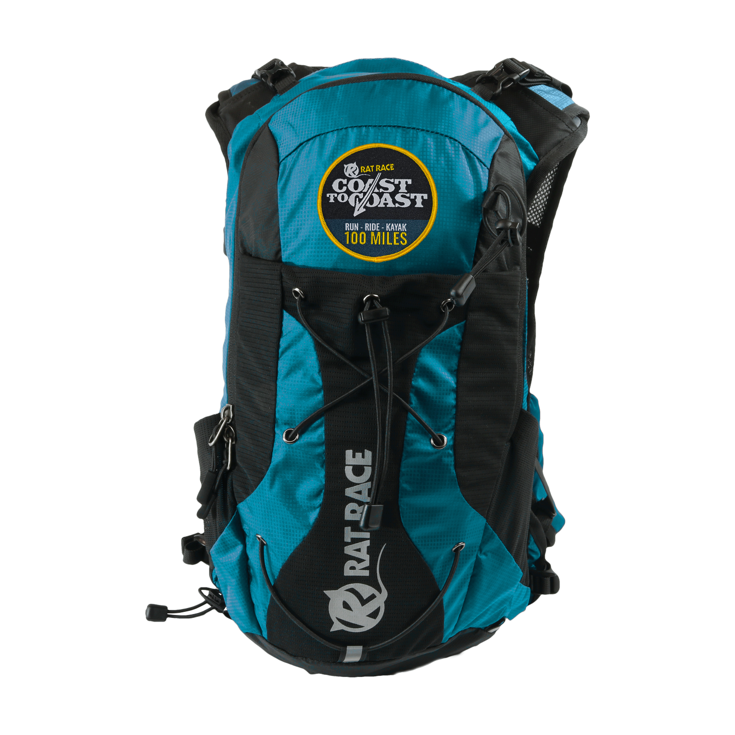 Great Glen 15 - Multi Sport Pack 15L with Scotland Coast to Coast Patch - Aqua/Black
