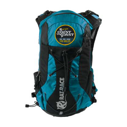 Great Glen 15 - Multi Sport Pack 15L with Scotland Coast to Coast Patch - Aqua/Black