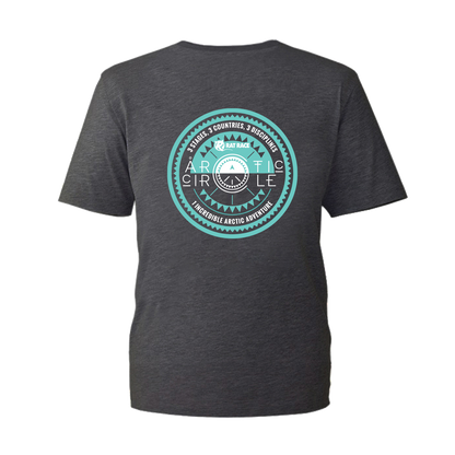 Rat Race Arctic Circle Organic Unisex Crewneck T-shirt - Grey