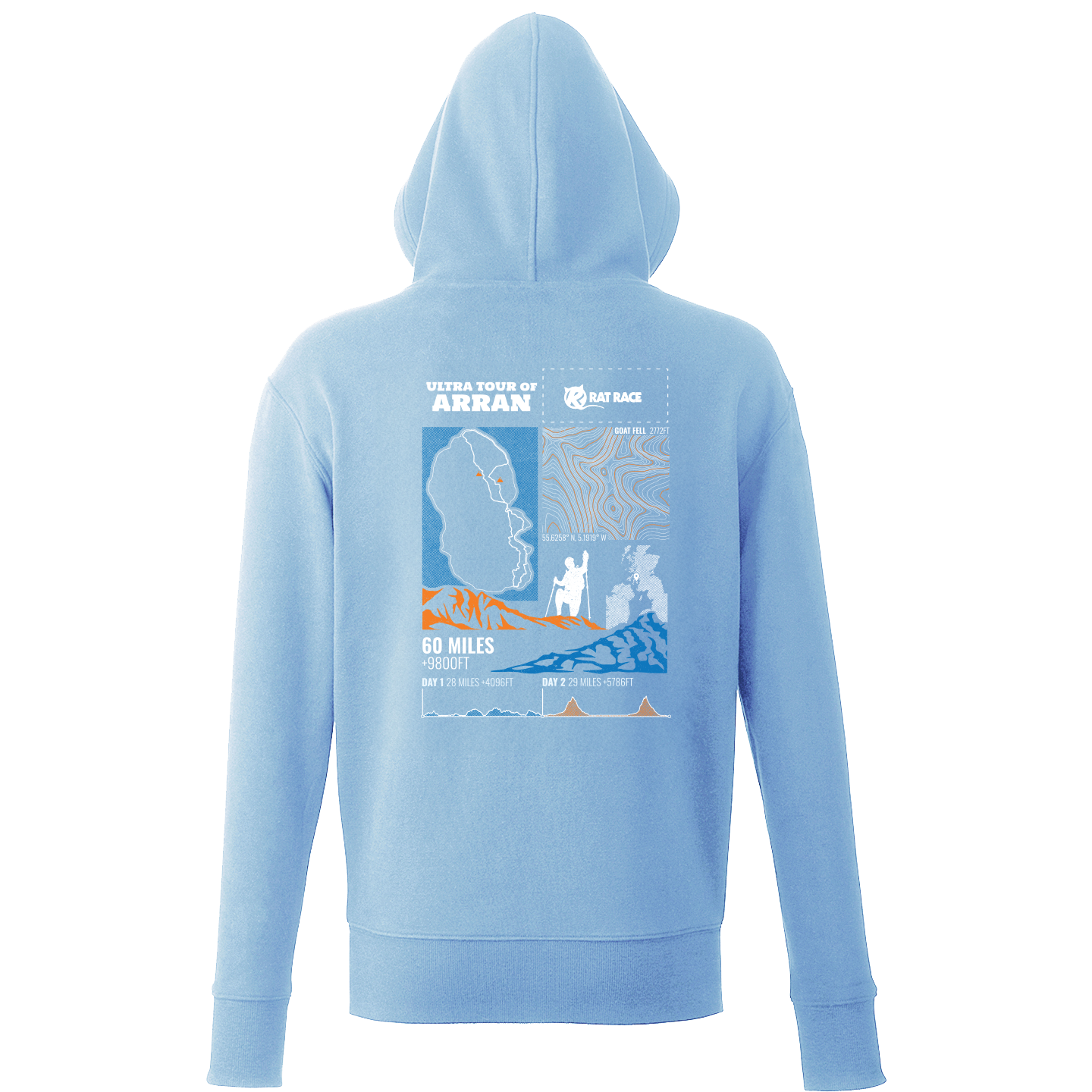 Ultra Tour of Arran Logo Hoodie