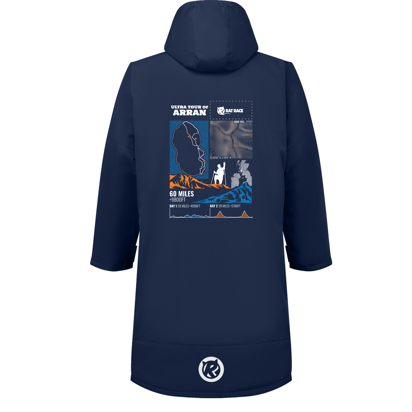 Ultra Tour of Arran Logo - All-Seasons Waterproof Changing Robe