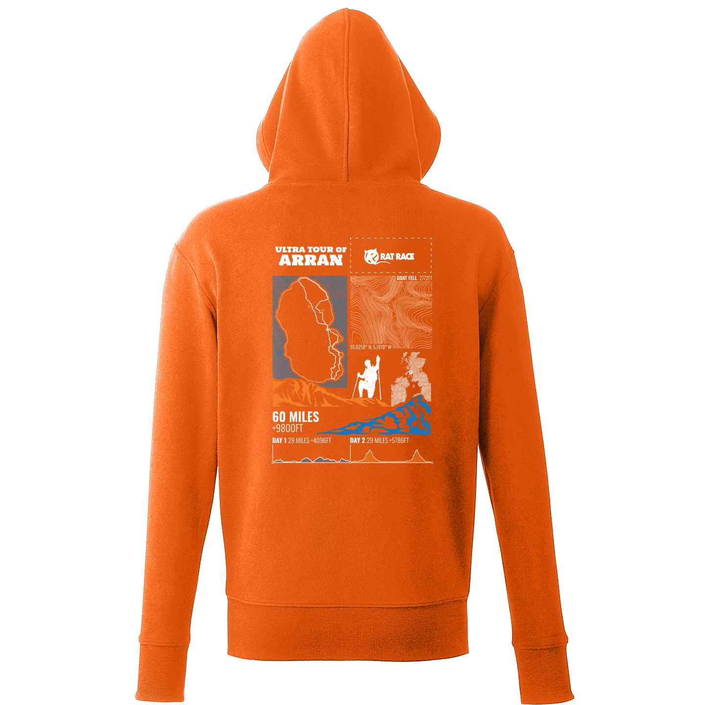 Ultra Tour of Arran Logo Hoodie