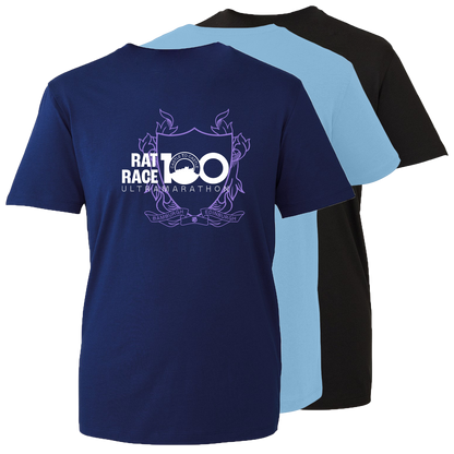 Rat Race 100 - Bamburgh to Edinburgh Crest T-shirt - Unisex