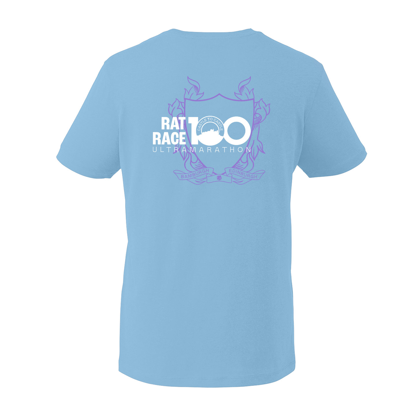Rat Race 100 - Bamburgh to Edinburgh Crest T-shirt - Unisex