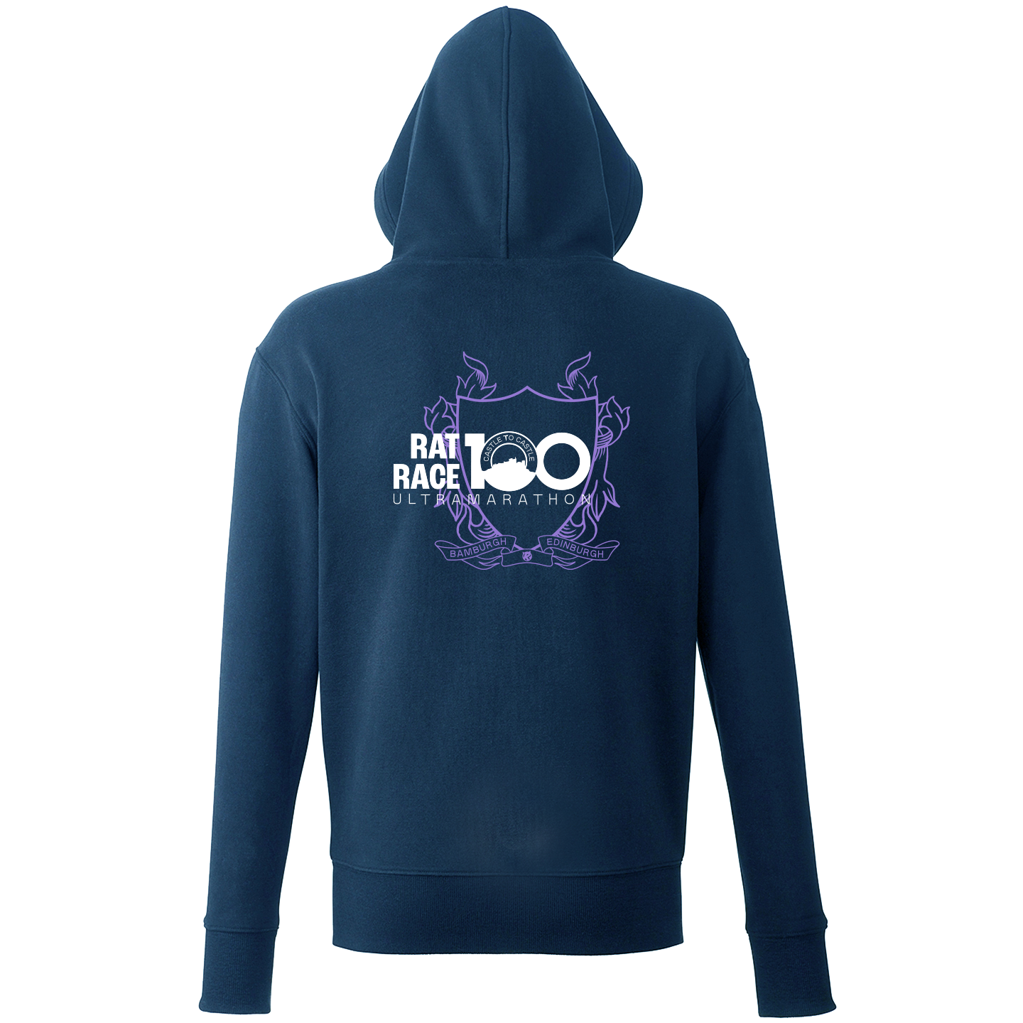 Rat Race 100 - Bamburgh to Edinburgh Crest Hoodie - Unisex