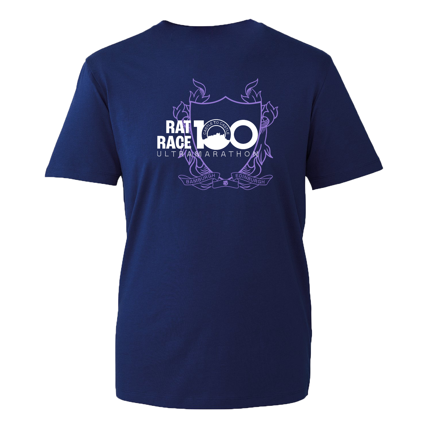 Rat Race 100 - Bamburgh to Edinburgh Crest T-shirt - Unisex