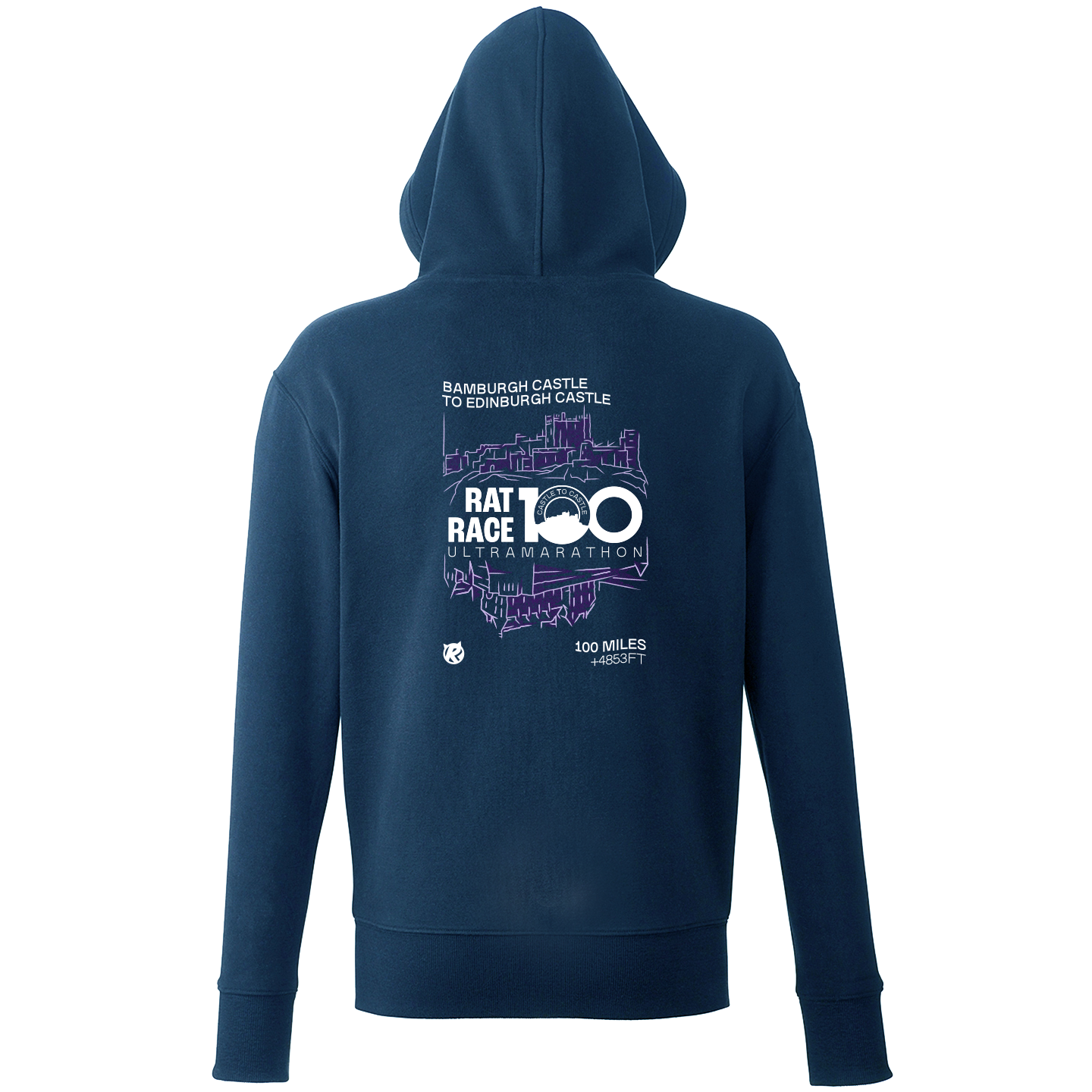 Rat Race 100 - Bamburgh to Edinburgh Reflection Hoodie - Unisex