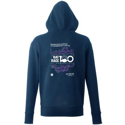 Rat Race 100 - Bamburgh to Edinburgh Reflection Hoodie - Unisex