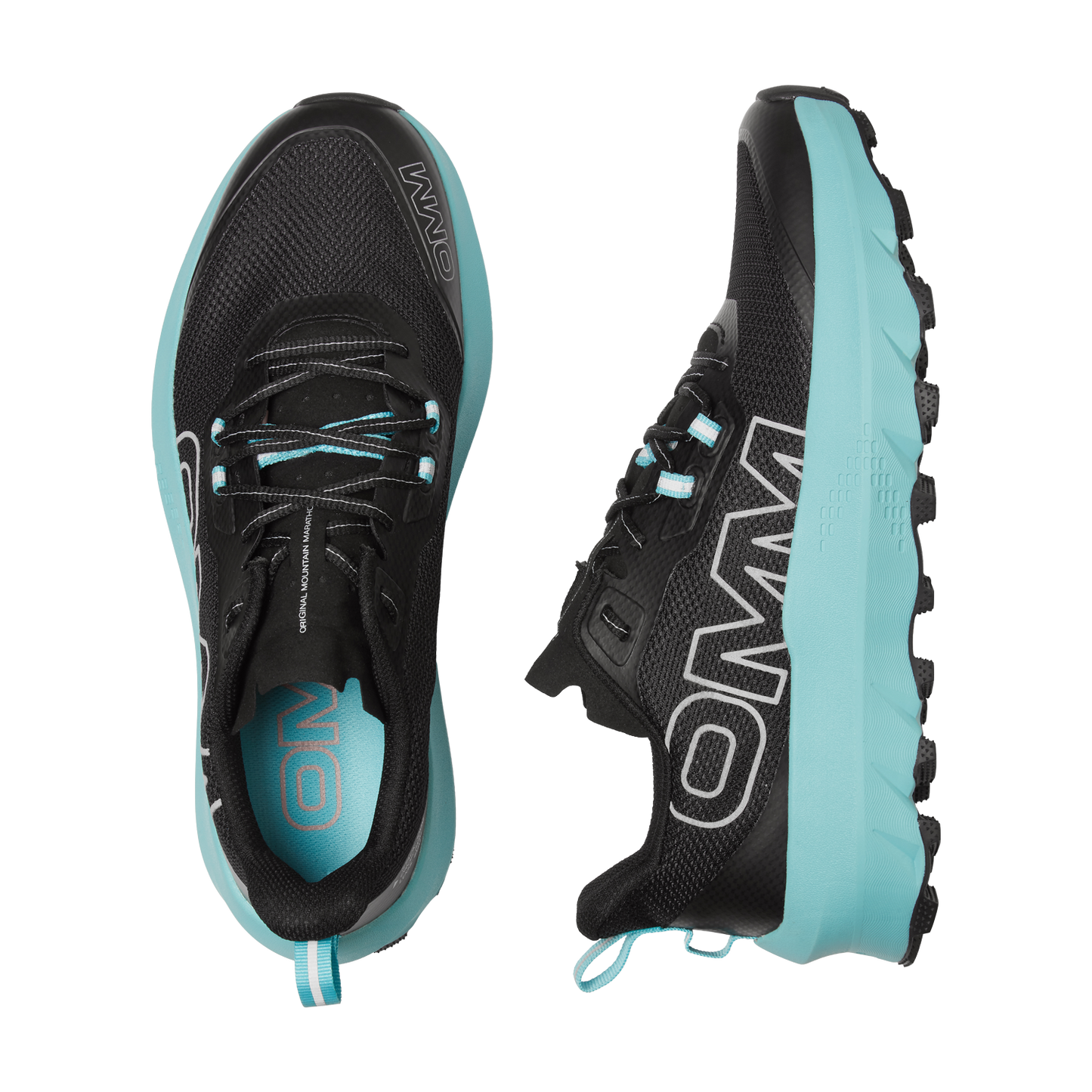 OMM Ultra Shoe: Black/Aquasea - Regular Fit