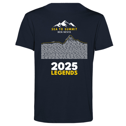 Sea to Summit Ben Nevis 2025 Unisex Legends T-shirt - Navy - PRE ORDER