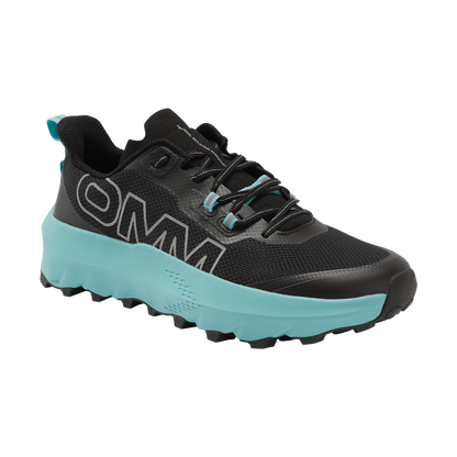 OMM Ultra Shoe: Black/Aquasea - Regular Fit