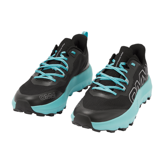 OMM Ultra Shoe: Black/Aquasea - Regular Fit