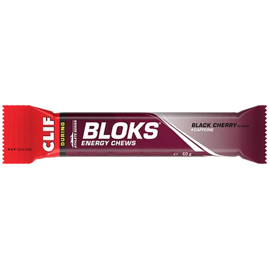 Clif Shot Bloks - Black Cherry (50mg Caffeine)