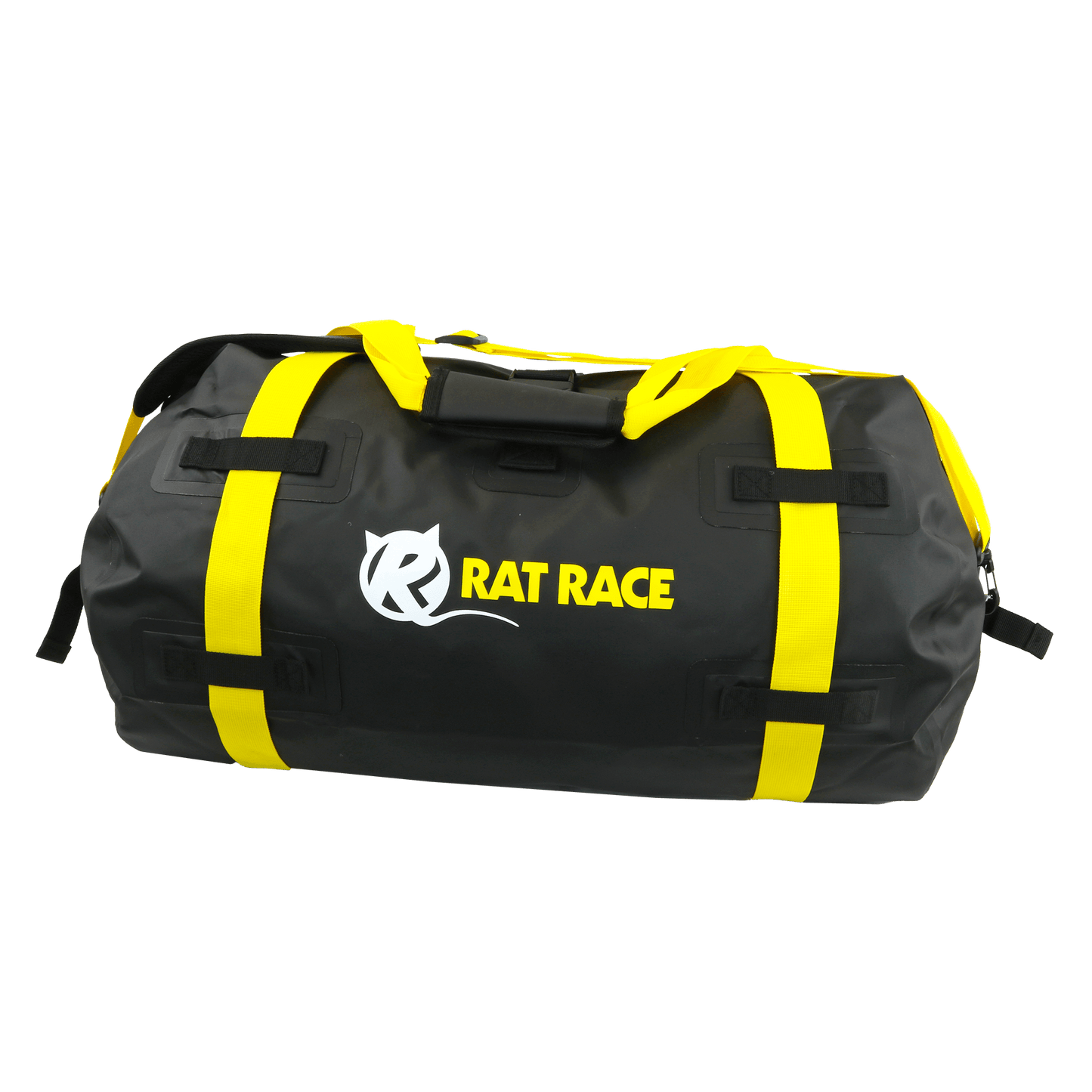 Transition 40 - Roll top 40L Waterproof Duffel Bag - Black/Yellow
