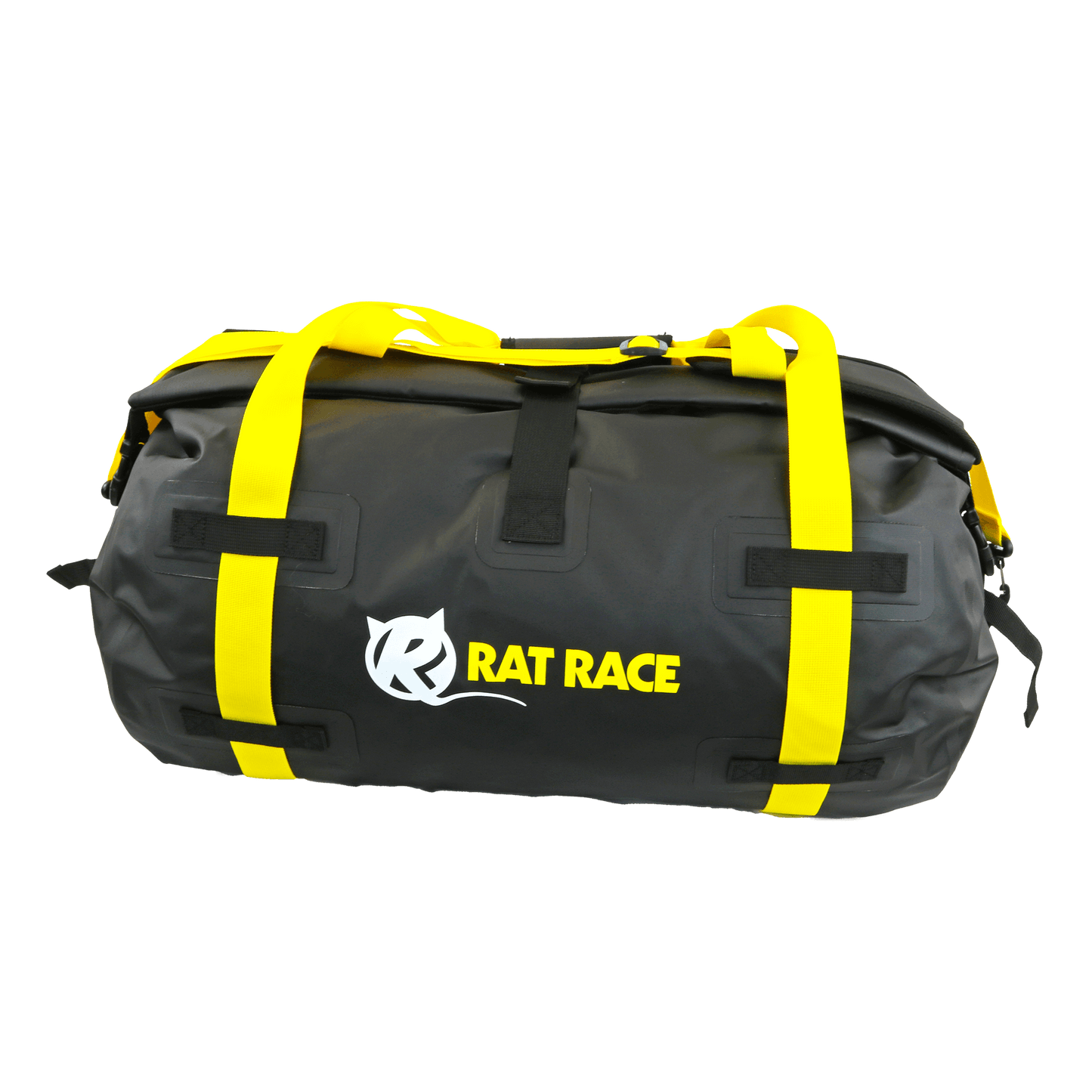 Transition 40 - Roll top 40L Waterproof Duffel Bag - Black/Yellow